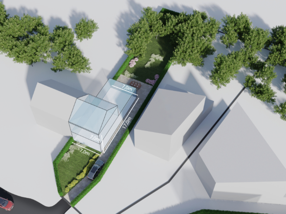 “Bouw hier je droomwoning: vrijstaande woning met panoramisch uitzicht” VERKOCHT !
